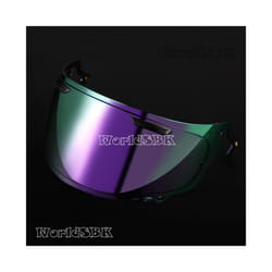 Helmet Lens Visor Motocross Helmet Motorcycle Full Face Helmet Shied Lens - Purple