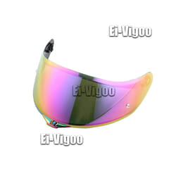 Helmet Visor for AGV K1 K3 SV K5 Motorcycle Helmet Glasses Motorbike Helmet - Rose red