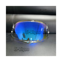 Helmet Visor for AGV K1 K3 SV K5 Motorcycle Helmet Glasses Motorbike Helmet - Revo blue