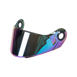 Motorcycle Helmet Visor Shield Eye Protect Bubble Lens for LS2 FF370 FF394 - colorful