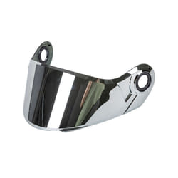 Motorcycle Helmet Visor Shield Eye Protect Bubble Lens for LS2 FF370 FF394 - silver