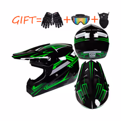 Motor Bike Helmet Safety Kask Windshield For Motorcycle Motocross Kask - xL, NO18