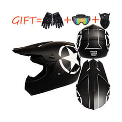 Motor Bike Helmet Safety Kask Windshield For Motorcycle Motocross Kask - xL, NO7