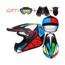 Motor Bike Helmet Safety Kask Windshield For Motorcycle Motocross Kask - xL, NO5