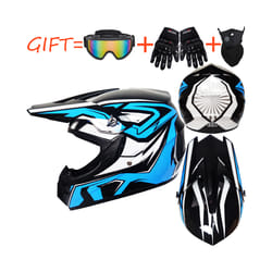 Motor Bike Helmet Safety Kask Windshield For Motorcycle Motocross Kask - L, NO10