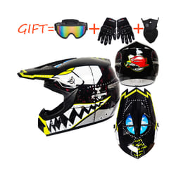 Motor Bike Helmet Safety Kask Windshield For Motorcycle Motocross Kask - xL, NO20