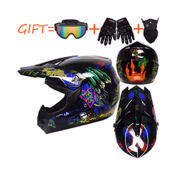 Motor Bike Helmet Safety Kask Windshield For Motorcycle Motocross Kask - M, NO16
