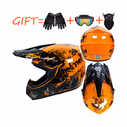 Motor Bike Helmet Safety Kask Windshield For Motorcycle Motocross Kask - xL, NO14