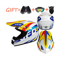Motor Bike Helmet Safety Kask Windshield For Motorcycle Motocross Kask - L, NO11