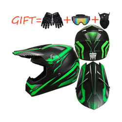 Motor Bike Helmet Safety Kask Windshield For Motorcycle Motocross Kask - xL, NO12