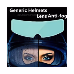 1pcs Universal Motorcycle Helmet Waterproof Lens Film Lens Film and Helmet - Anti rain