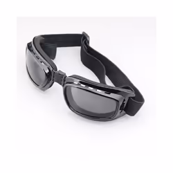 Motorcycle Goggles Polarized Day Night Cycling Sunglasses Temples Band - gray lens