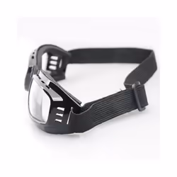 Motorcycle Goggles Polarized Day Night Cycling Sunglasses Temples Band - transparent lens