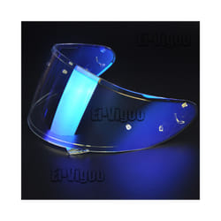 Helmet Visor for SHOEI Motorcycle Helmets X14 Z7 CWR1 RF1200 Xspirit NXR - Clear revo blue