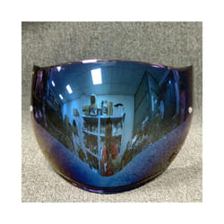 Motorcycle Half Helmet Visor Lens Fitting Case for K5 JET Motorbike 3/4 - Blue