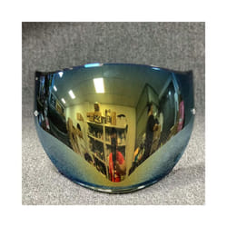 Motorcycle Half Helmet Visor Lens Fitting Case for K5 JET Motorbike 3/4 - Gold