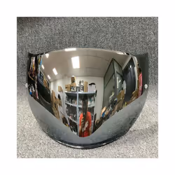 Motorcycle Half Helmet Visor Lens Fitting Case for K5 JET Motorbike 3/4 - Silver