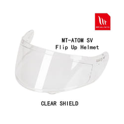 MT-V-16 shield MT Flip up helmet ATOM SV helmet shield replacement helmet - clear