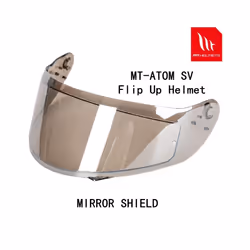 MT-V-16 shield MT Flip up helmet ATOM SV helmet shield replacement helmet - smoke