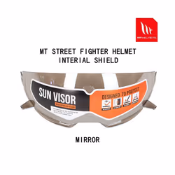 MT helmet Streetfighter internal sunglass lens replacement shield 5 color - mirror