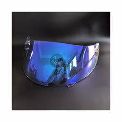 Motorcycle Helmet Lens Visor Full Face Motocross Shield for AGV K3 K4 - REVO Blue