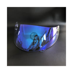 Motorcycle Helmet Lens Visor Full Face Motocross Shield for AGV K3 K4 - REVO Blue