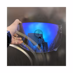 Motorcycle Helmet Lens Visor Full Face Motocross Shield for AGV K3 K4 - REVO Blue