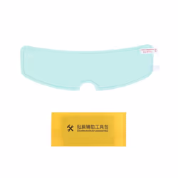 Clear Anti-Fog Patch Film Universal Motorcycle Helmet Fog Resistant Screen - Green