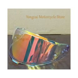 Helmet Visor for SHOEI Z8 NXR2 RF1400 CWR-F2 Full Face Motorcycle Lens - Clear Revo Red