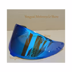 Helmet Visor for SHOEI Z8 NXR2 RF1400 CWR-F2 Full Face Motorcycle Lens - Deep Revo blue