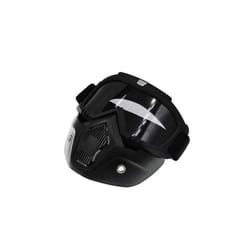 Motorcycle Goggles Mask Motocross Motorbike Detachable Off-Road Ski Goggle - Black lens