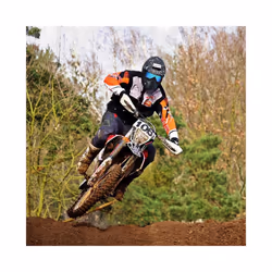 Motorcycle Goggles Mask Motocross Motorbike Detachable Off-Road Ski Goggle - Transparent lens