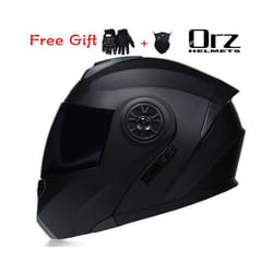 ORZ New Motorcycle helmet full face racing with Double sun visor Women - xL, 13