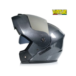 ORZ New Motorcycle helmet full face racing with Double sun visor Women - M, 21