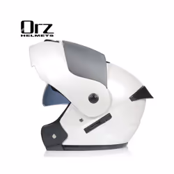 ORZ New Motorcycle helmet full face racing with Double sun visor Women - M, 4