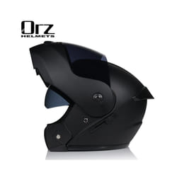 ORZ New Motorcycle helmet full face racing with Double sun visor Women - M, 20