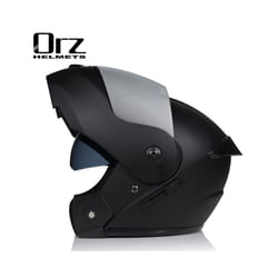 ORZ New Motorcycle helmet full face racing with Double sun visor Women - M, 22