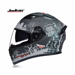 DOT CertifiedFull Face Motorcycle Helmet racing Helmet capacete double - xL, 5