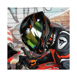 DOT CertifiedFull Face Motorcycle Helmet racing Helmet capacete double - L, 2