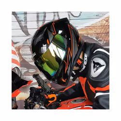 DOT CertifiedFull Face Motorcycle Helmet racing Helmet capacete double - M, 17