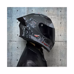DOT CertifiedFull Face Motorcycle Helmet racing Helmet capacete double - L, 7