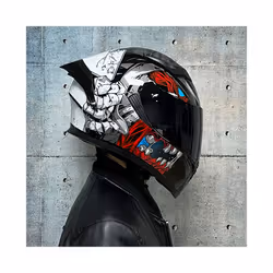 DOT CertifiedFull Face Motorcycle Helmet racing Helmet capacete double - xxL, 14