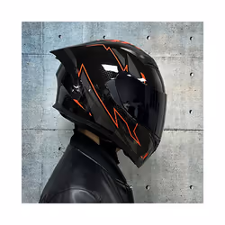DOT CertifiedFull Face Motorcycle Helmet racing Helmet capacete double - xL, 12