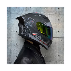 DOT CertifiedFull Face Motorcycle Helmet racing Helmet capacete double - xxxL, 11
