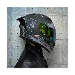 DOT CertifiedFull Face Motorcycle Helmet racing Helmet capacete double - M, 11
