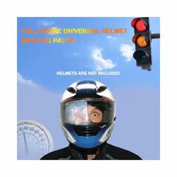 Helmet Clear Anti-Fog Patch Rainproof Protective Film Universal Lens Film - Anti-fog green