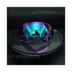 JO EX-ZERO Helmets Visor Motorcycle Helmet Lens Visor Helmet Glasses Half - Rainbow