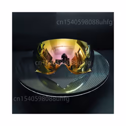 JO EX-ZERO Helmets Visor Motorcycle Helmet Lens Visor Helmet Glasses Half - Pink gold