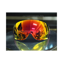 JO EX-ZERO Helmets Visor Motorcycle Helmet Lens Visor Helmet Glasses Half - Red Gold