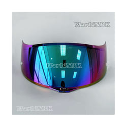 Full Face Helmets Lens for AGV K1 K3SV K5 Helmet Glasses Motorcycle Racing - Rainbow